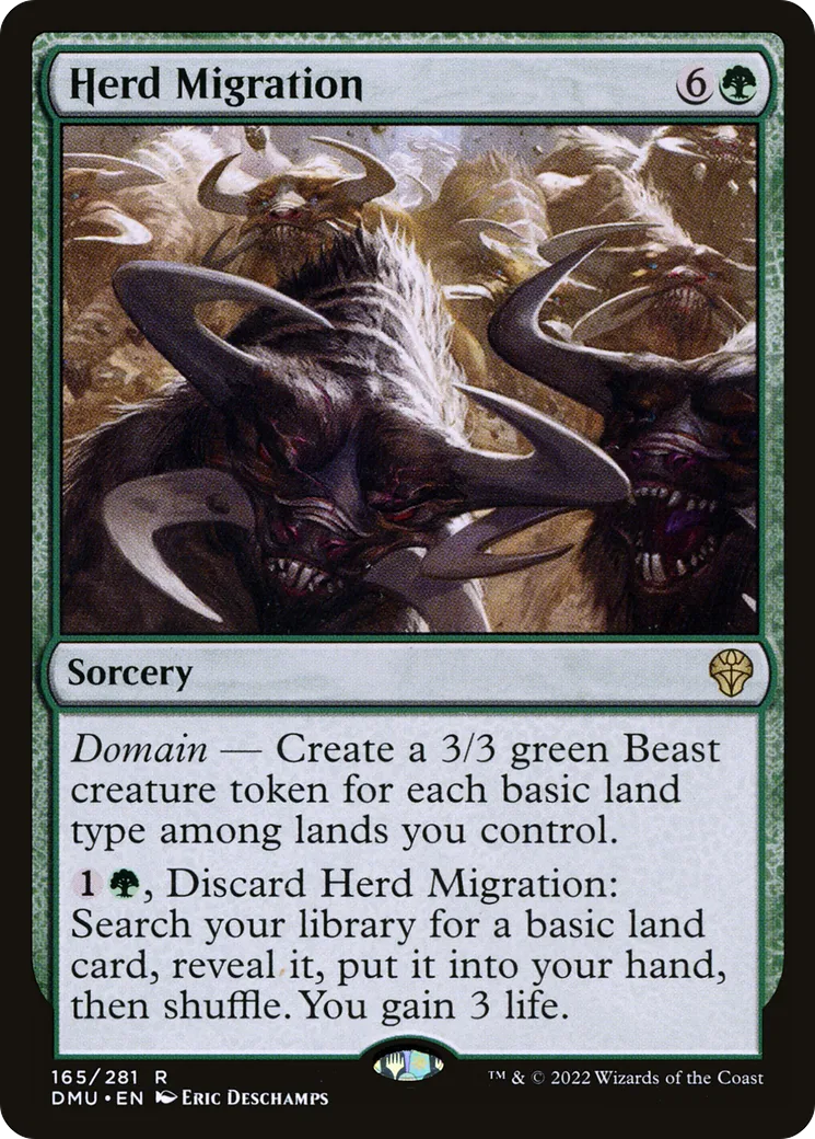 Herd Migration — Dominaria United — Magic: The Gathering