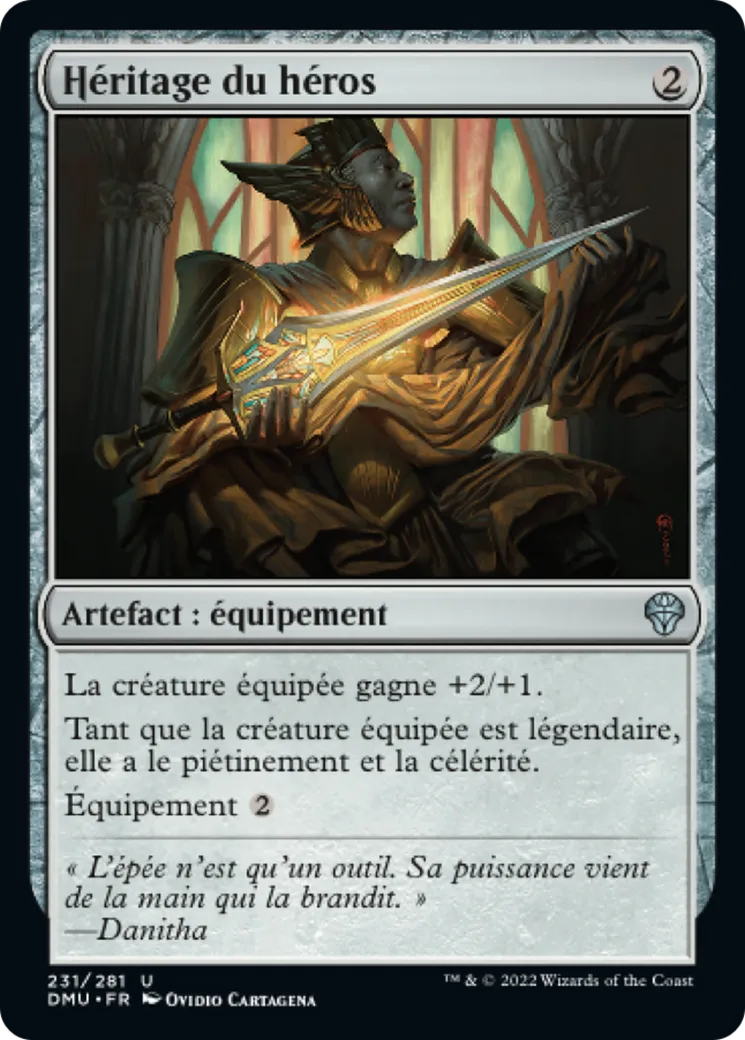 Héritage du héros — Dominaria United — Magic: The Gathering
