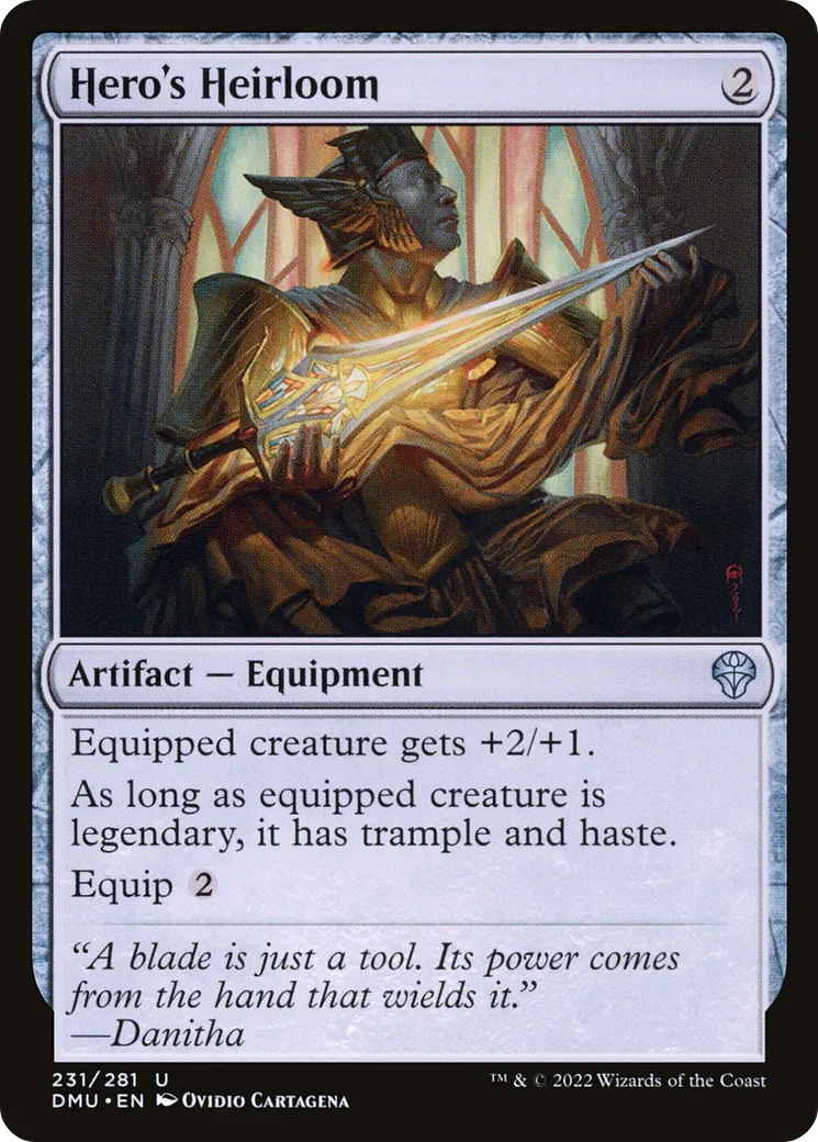 Hero's Heirloom from Dominaria United - Magic: The Gathering