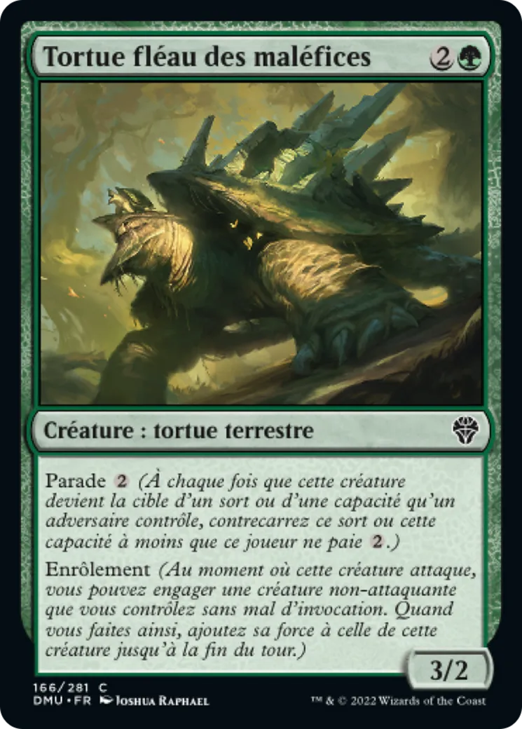 Tortue fléau des maléfices — Dominaria United — Magic: The Gathering