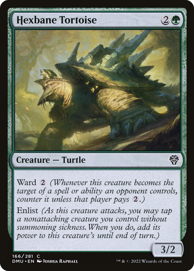 Hexbane Tortoise — Dominaria United — Magic: The Gathering