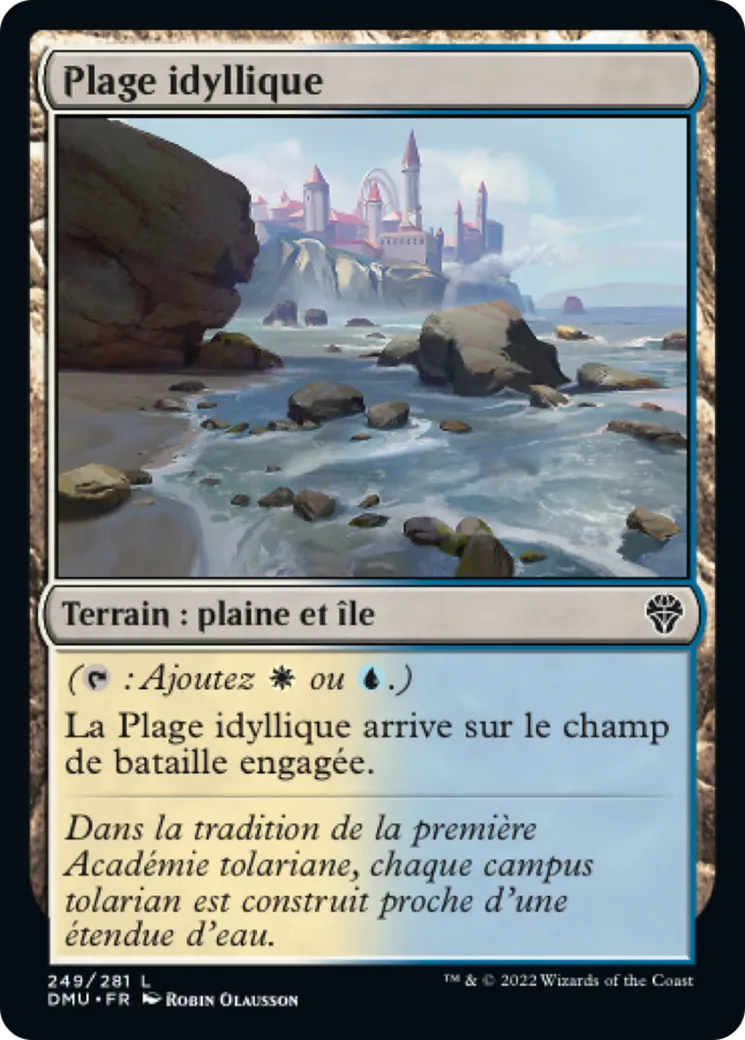 Plage idyllique from Dominaria United - Magic: The Gathering