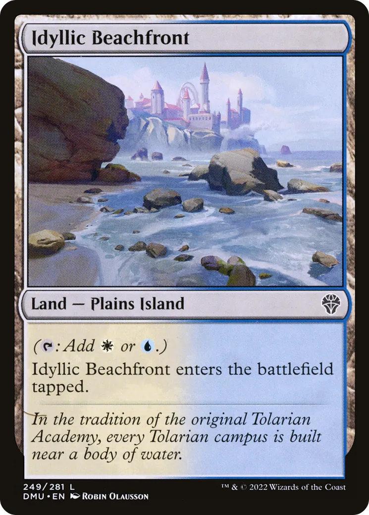 Plage idyllique — Dominaria United — Magic: The Gathering
