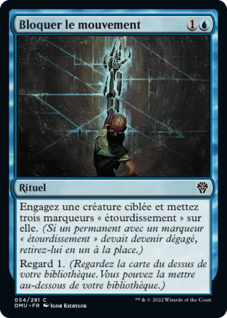 Bloquer le mouvement — Dominaria United — Magic: The Gathering
