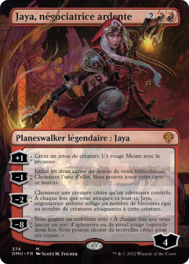 Jaya, négociatrice ardente — Dominaria United — Magic: The Gathering