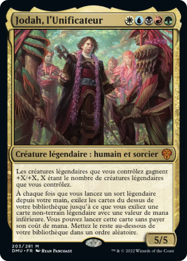 Jodah, l'Unificateur — Dominaria United — Magic: The Gathering
