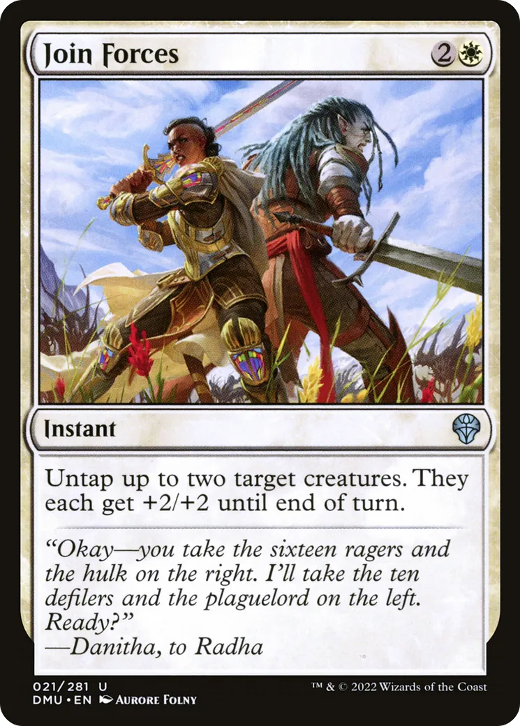 Joindre ses forces — Dominaria United — Magic: The Gathering