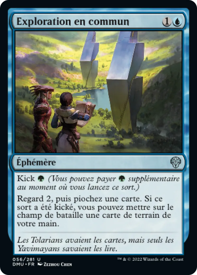 Exploration en commun — Dominaria United — Magic: The Gathering