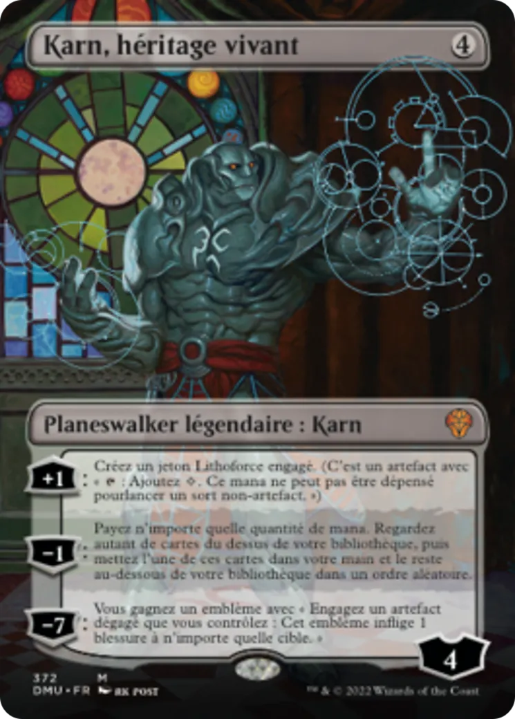 Karn, Living Legacy — Dominaria United — Magic: The Gathering