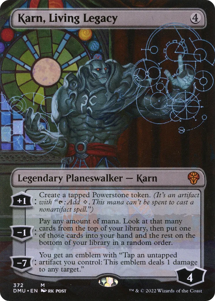 Karn, Living Legacy — Dominaria United — Magic: The Gathering
