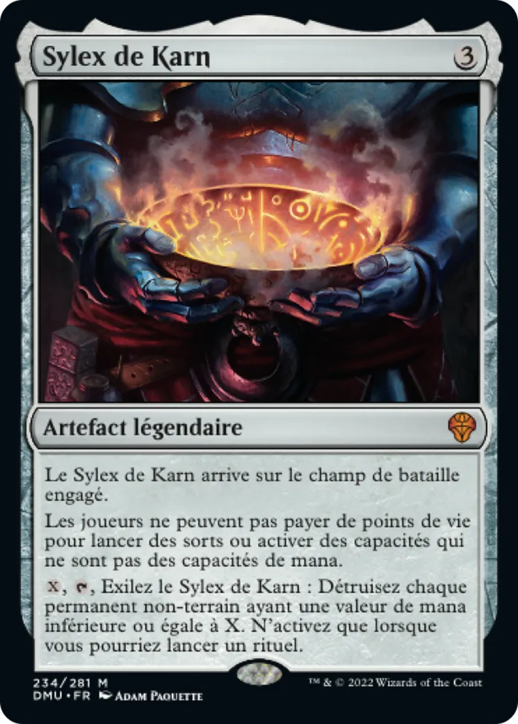 Sylex de Karn — Dominaria United — Magic: The Gathering