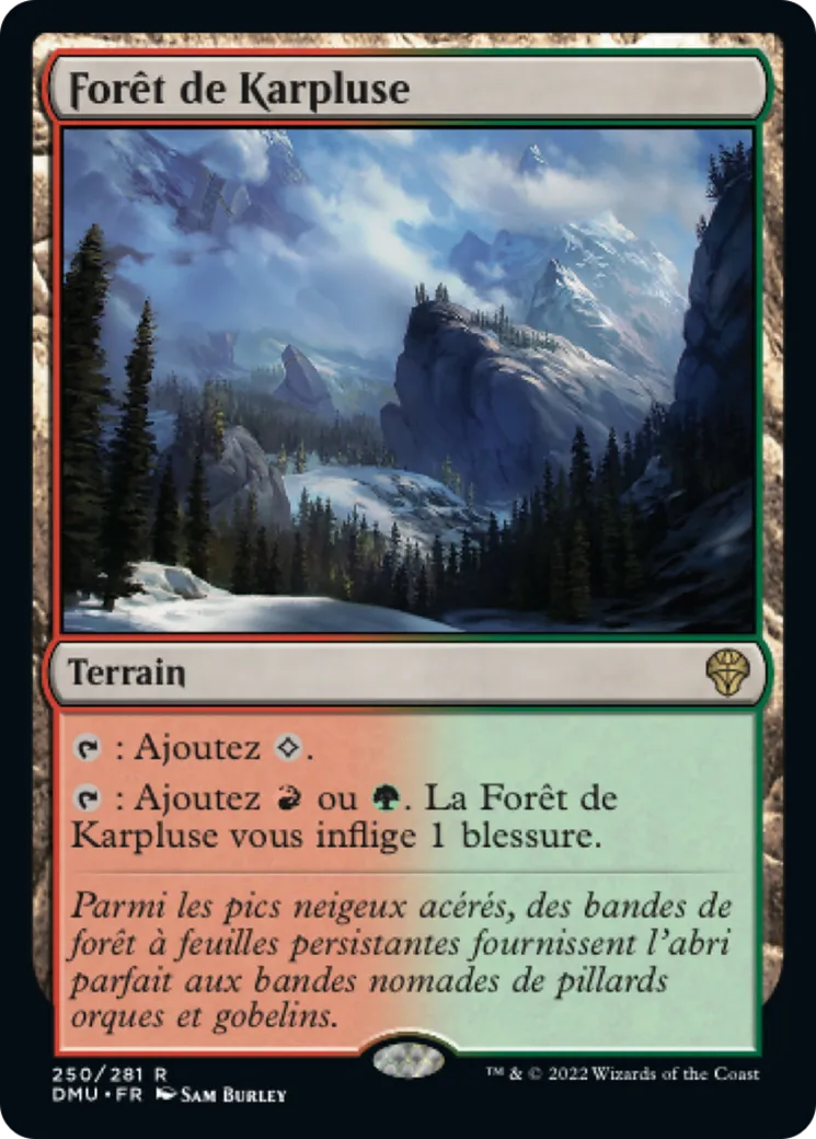 Forêt de Karpluse — Dominaria United — Magic: The Gathering