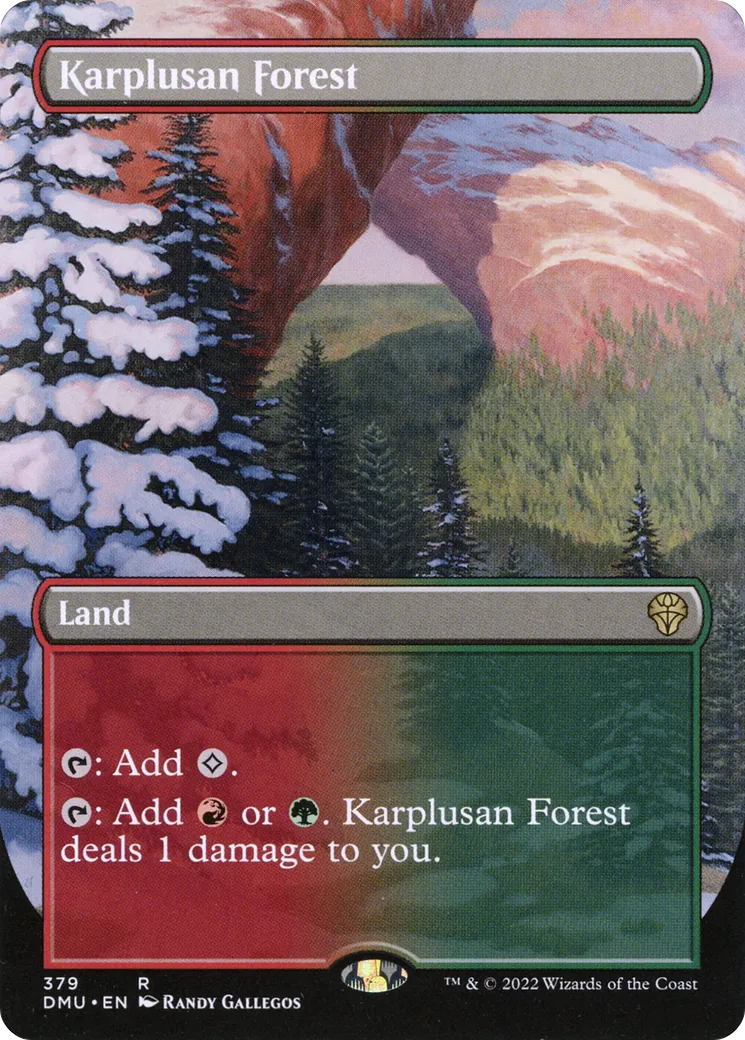 Karplusan Forest from Dominaria United - Magic: The Gathering
