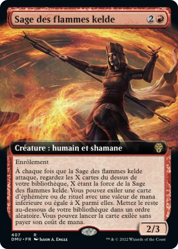 Sage des flammes kelde — Dominaria United — Magic: The Gathering