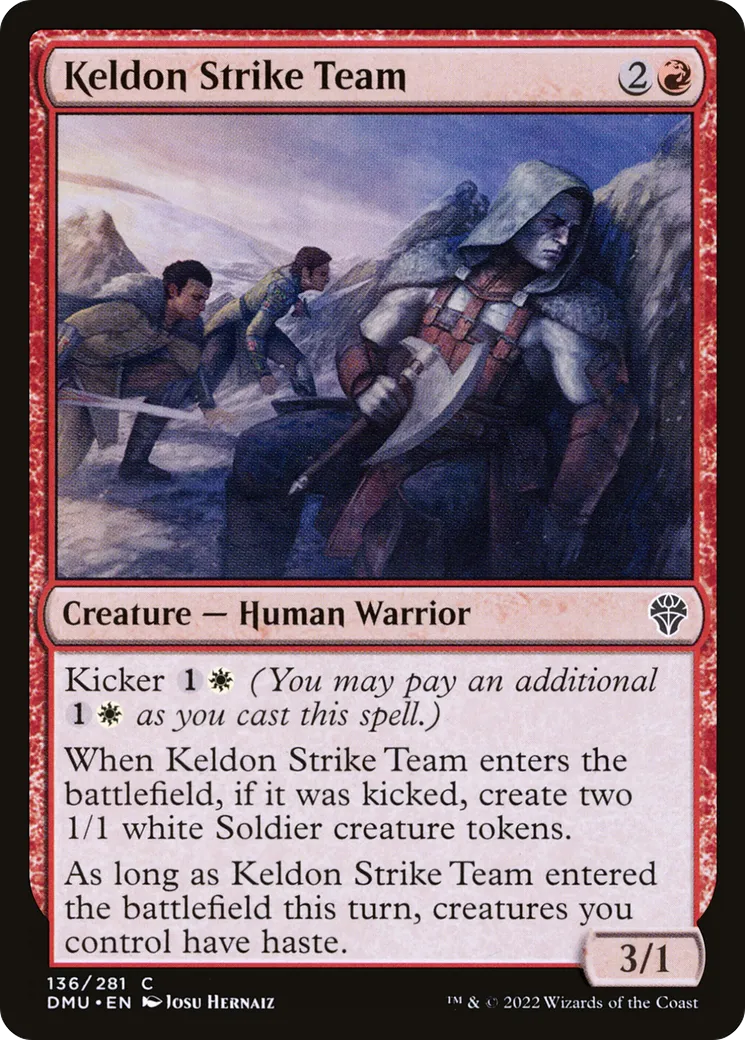 Équipe d'assaut kelde — Dominaria United — Magic: The Gathering