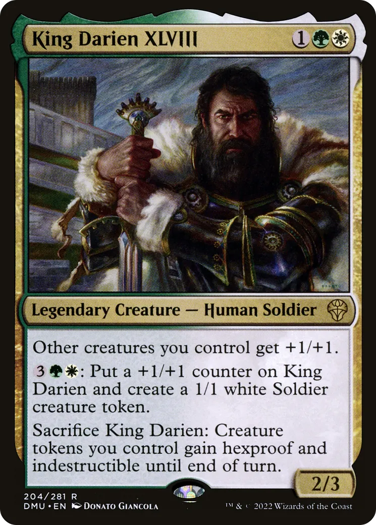 King Darien XLVIII — Dominaria United — Magic: The Gathering