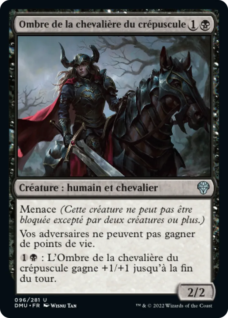 Ombre de la chevalière du crépuscule — Dominaria United — Magic: The Gathering