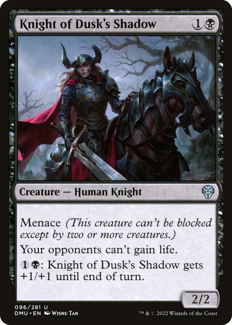 Knight of Dusk's Shadow — Dominaria United — Magic: The Gathering