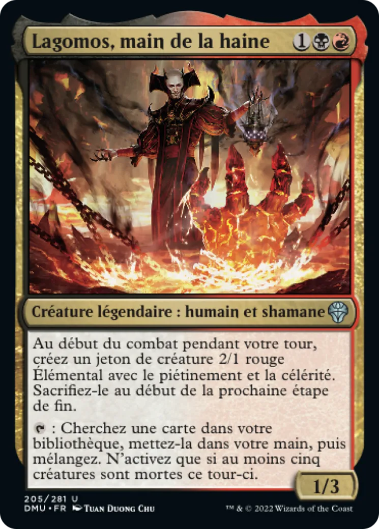 Lagomos, main de la haine — Dominaria United — Magic: The Gathering