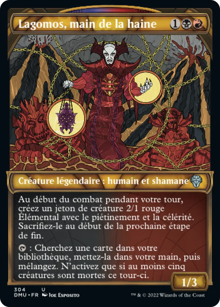 Lagomos, main de la haine — Dominaria United — Magic: The Gathering