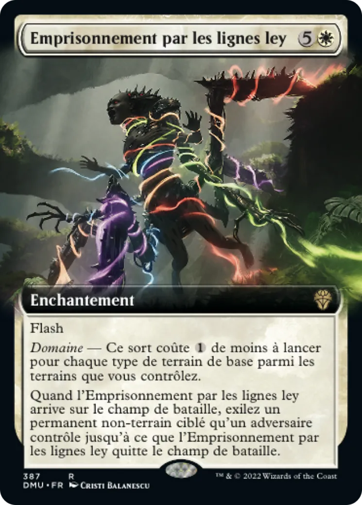 Emprisonnement par les lignes ley from Dominaria United - Magic: The Gathering