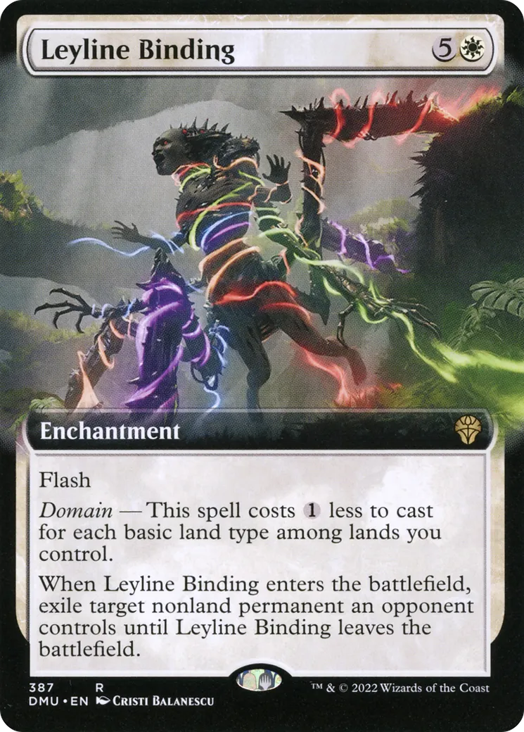 Emprisonnement par les lignes ley — Dominaria United — Magic: The Gathering