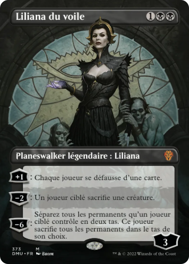 Liliana du voile from Dominaria United - Magic: The Gathering