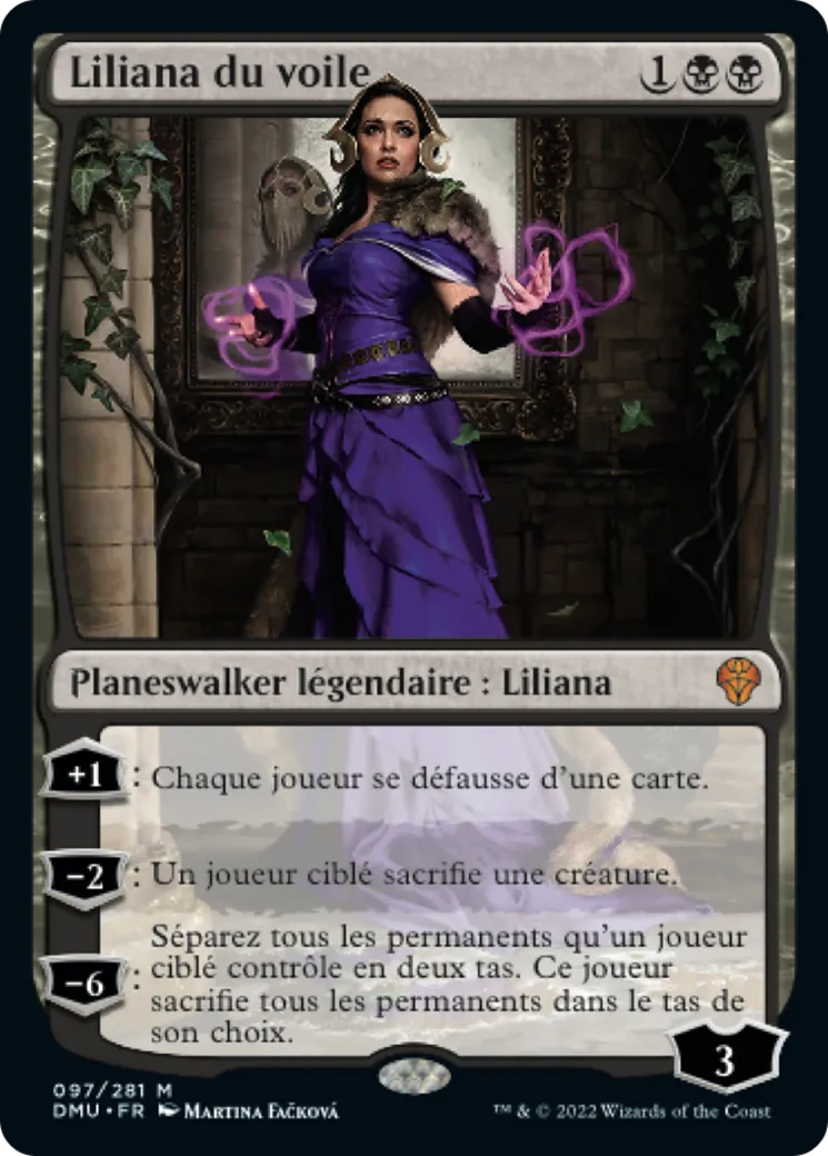 Liliana du voile — Dominaria United — Magic: The Gathering
