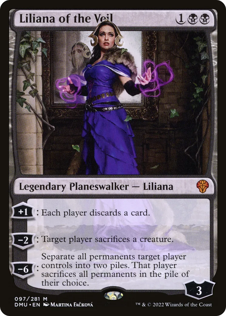Liliana of the Veil — Dominaria United — Magic: The Gathering