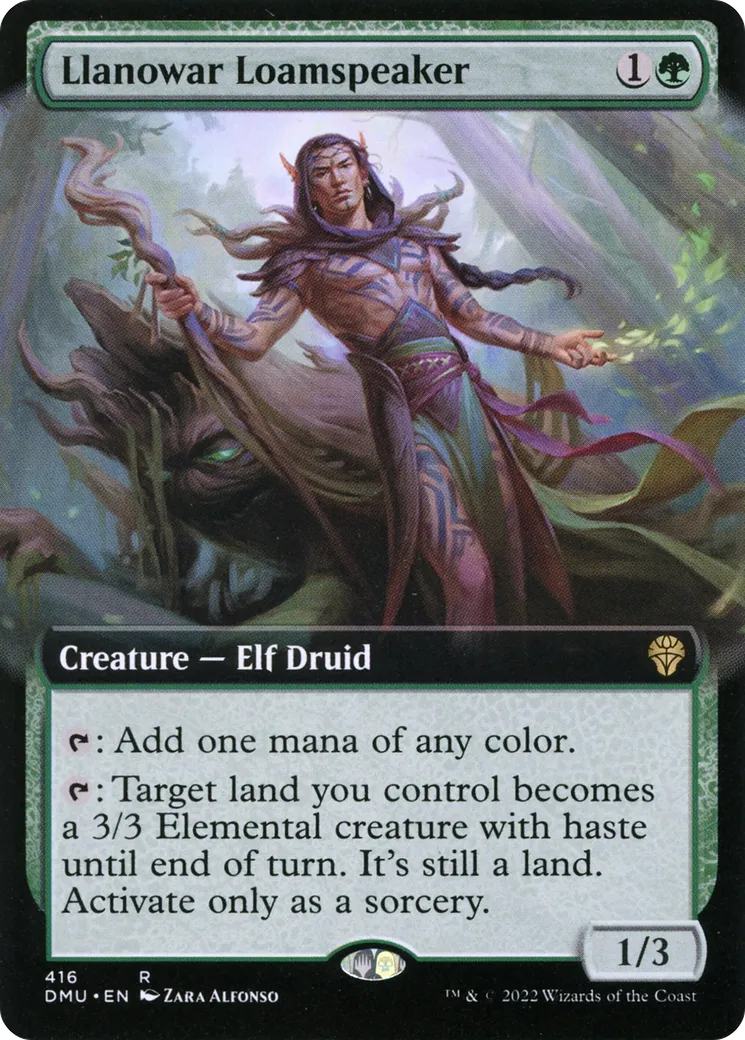 Llanowar Loamspeaker — Dominaria United — Magic: The Gathering