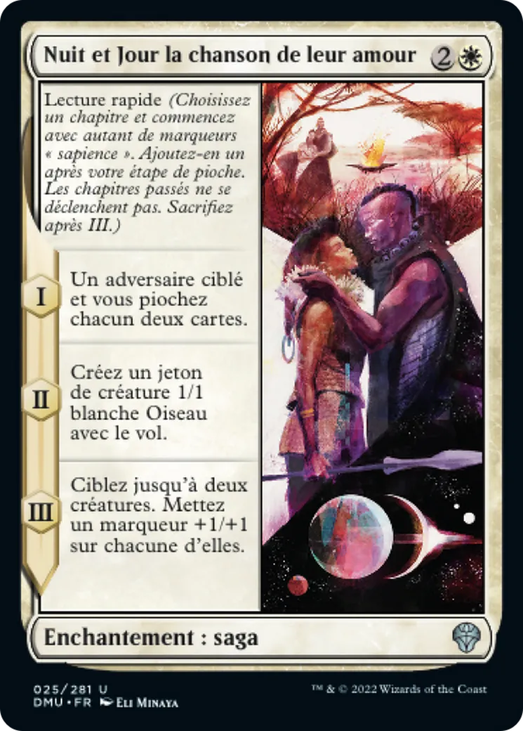 Nuit et Jour la chanson de leur amour — Dominaria United — Magic: The Gathering