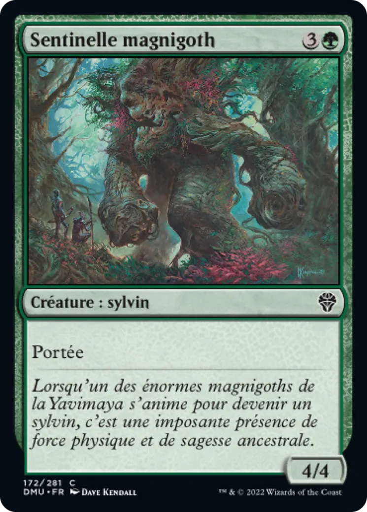 Sentinelle magnigoth — Dominaria United — Magic: The Gathering