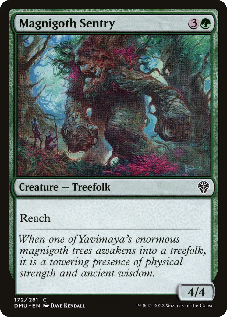 Sentinelle magnigoth — Dominaria United — Magic: The Gathering