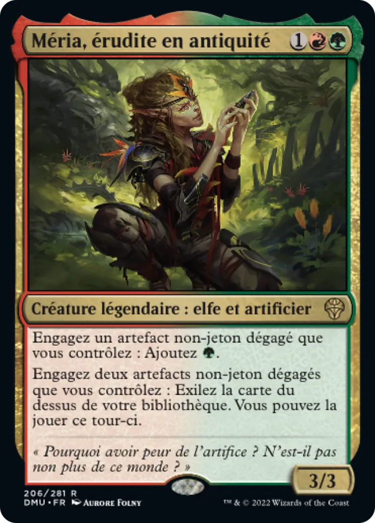 Méria, érudite en antiquité — Dominaria United — Magic: The Gathering