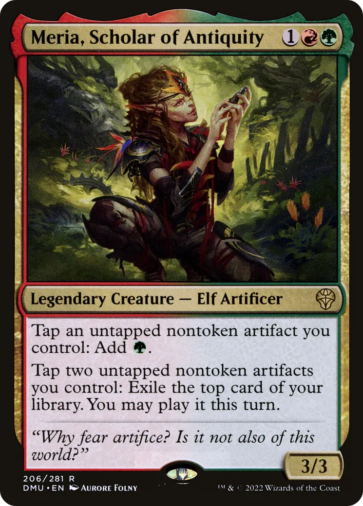 Meria, Scholar of Antiquity from Dominaria United - Magic: The Gathering
