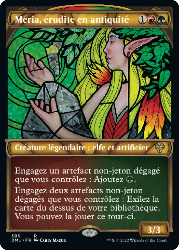 Méria, érudite en antiquité — Dominaria United — Magic: The Gathering