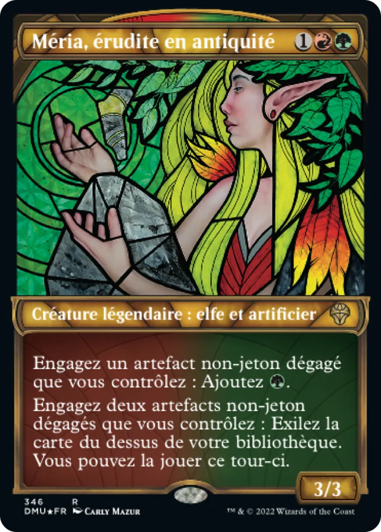 Méria, érudite en antiquité — Dominaria United — Magic: The Gathering