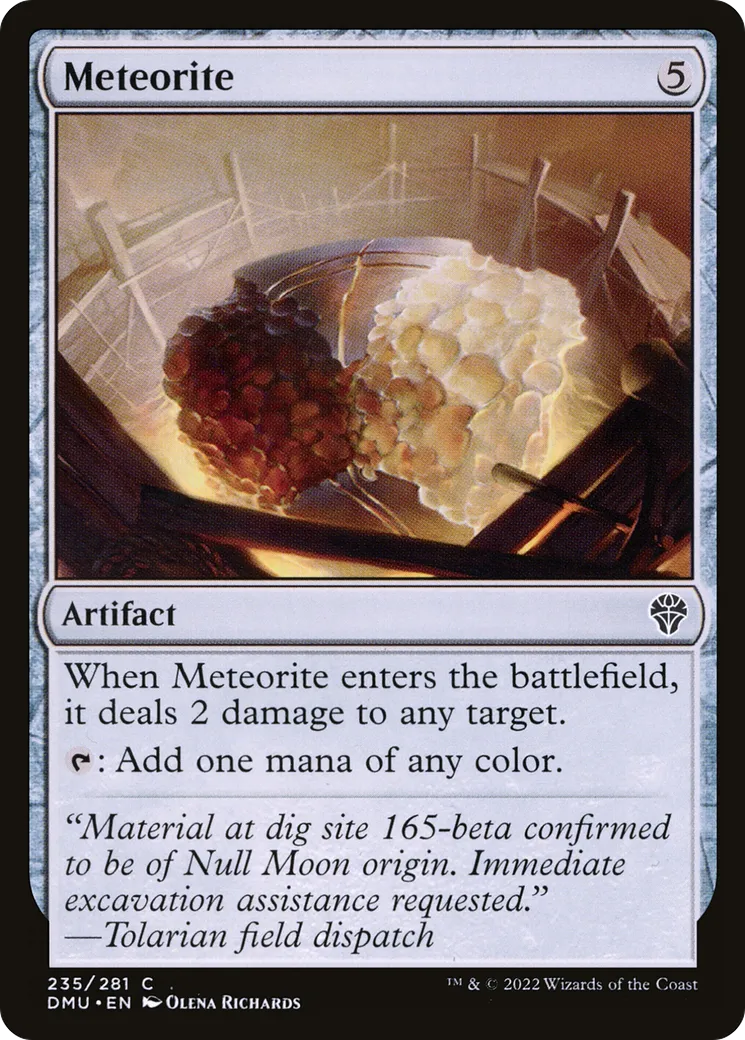 Météorite — Dominaria United — Magic: The Gathering