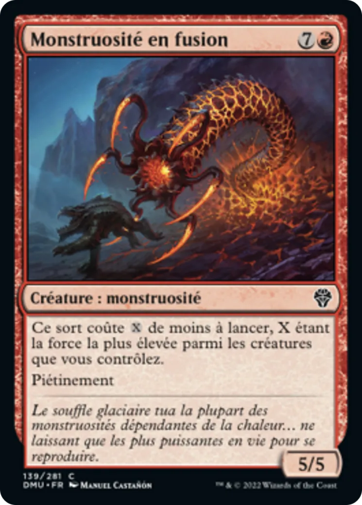 Molten Monstrosity — Dominaria United — Magic: The Gathering