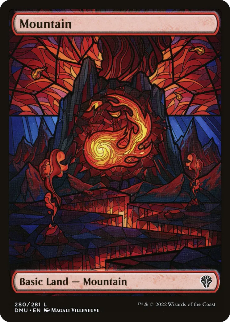 Mountain — Dominaria United — Magic: The Gathering