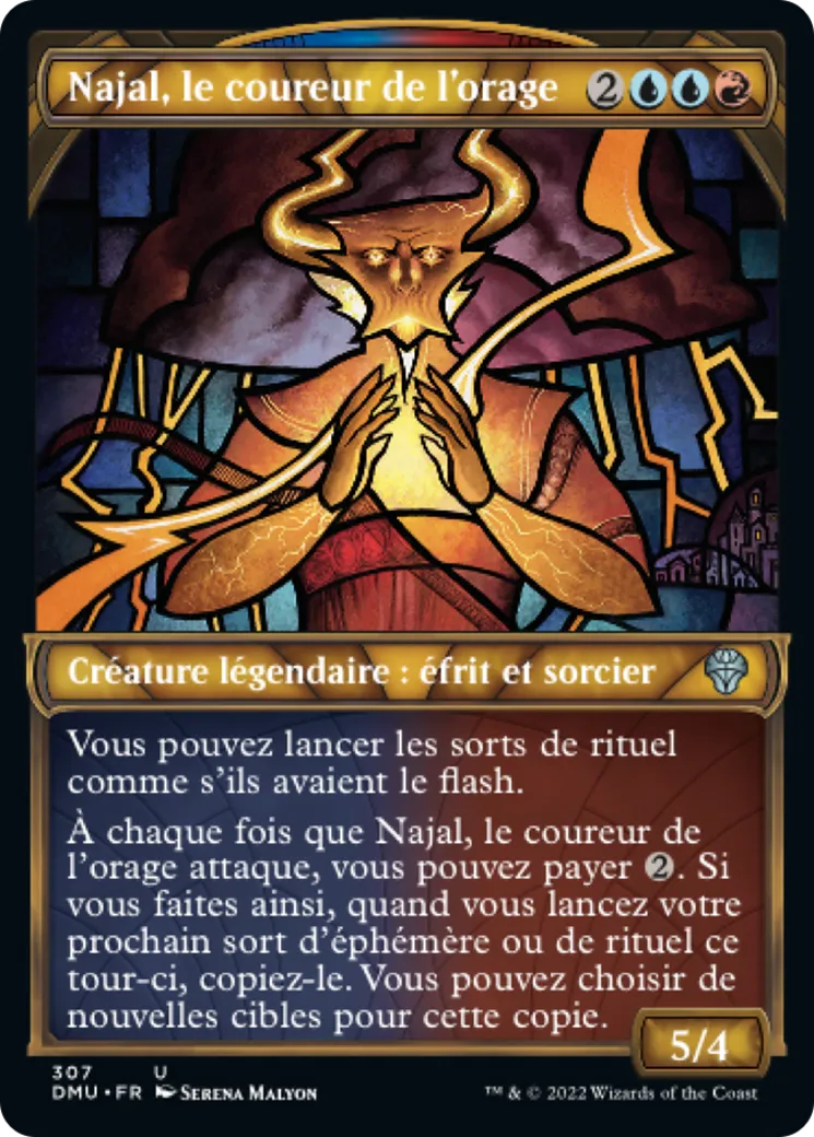 Najal, le coureur de l'orage — Dominaria United — Magic: The Gathering