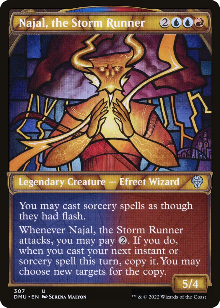 Najal, the Storm Runner — Dominaria United — Magic: The Gathering
