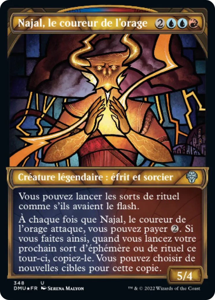 Najal, le coureur de l'orage — Dominaria United — Magic: The Gathering