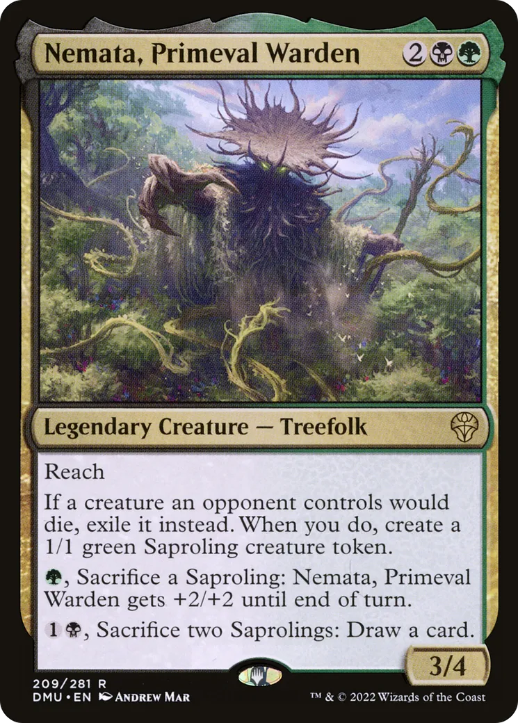 Némata, gardienne primitive — Dominaria United — Magic: The Gathering
