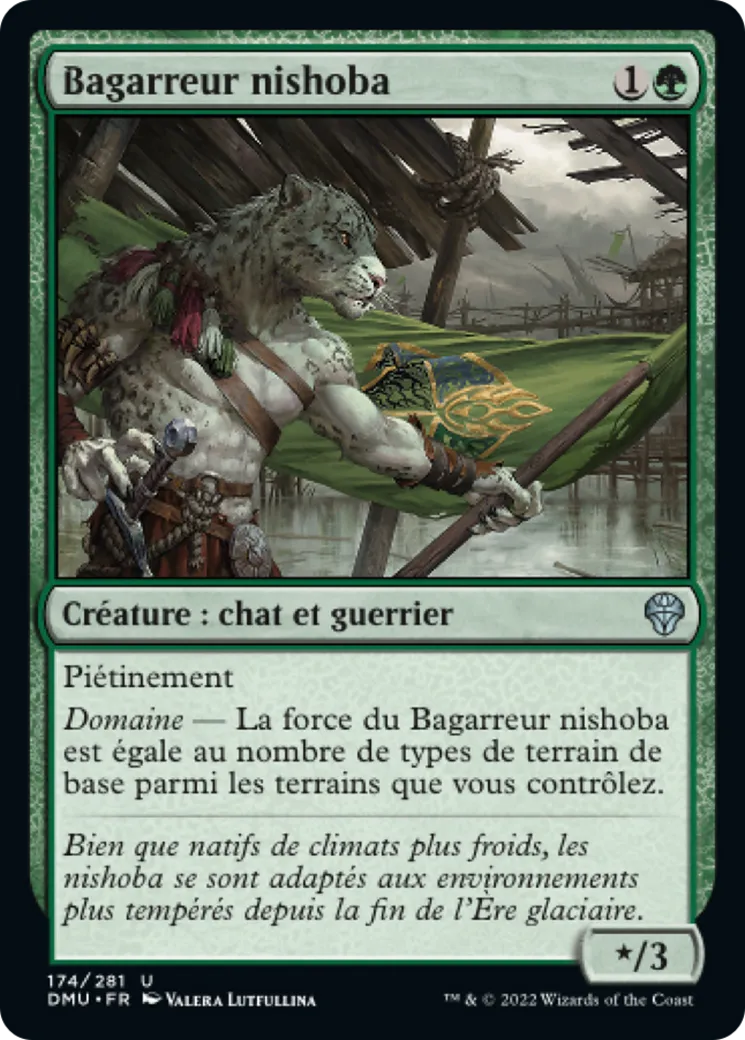 Bagarreur nishoba — Dominaria United — Magic: The Gathering