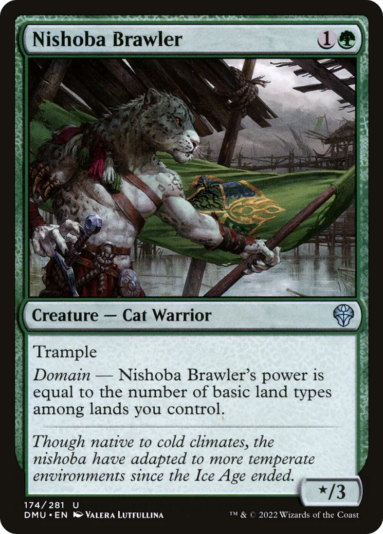 Bagarreur nishoba — Dominaria United — Magic: The Gathering