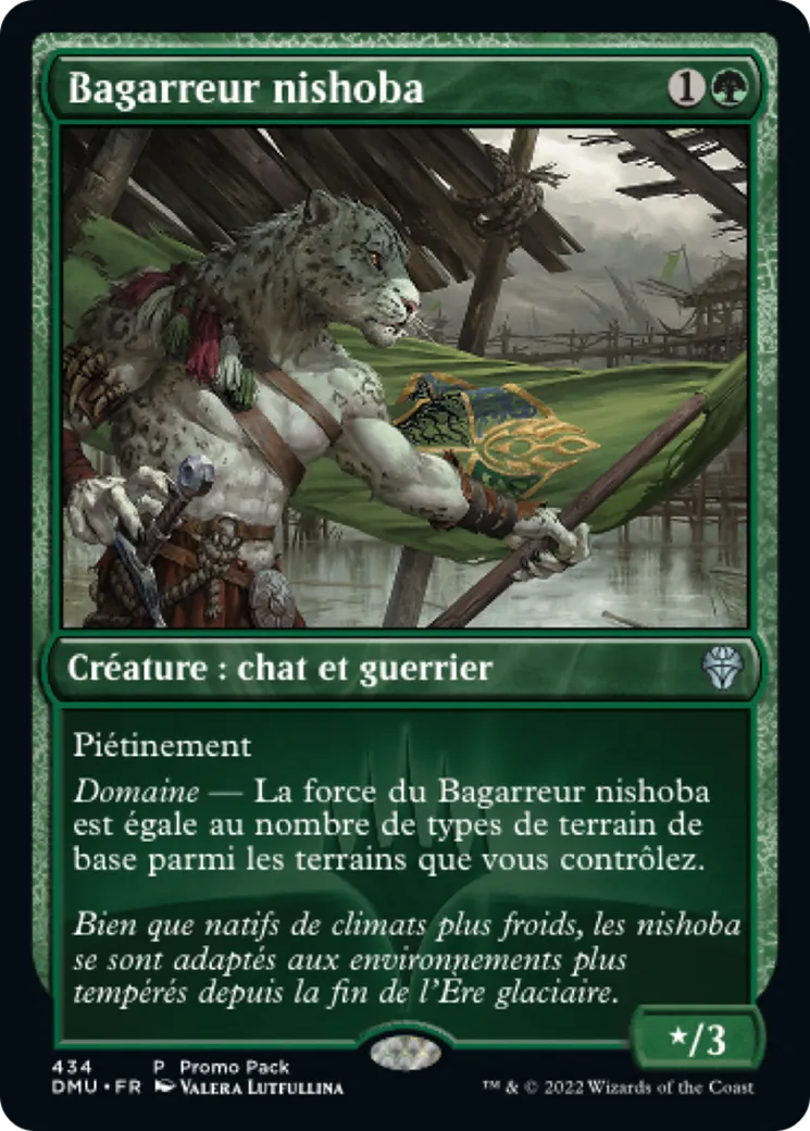 Bagarreur nishoba from Dominaria United - Magic: The Gathering