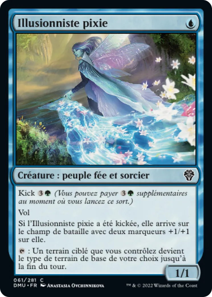 Illusionniste pixie — Dominaria United — Magic: The Gathering