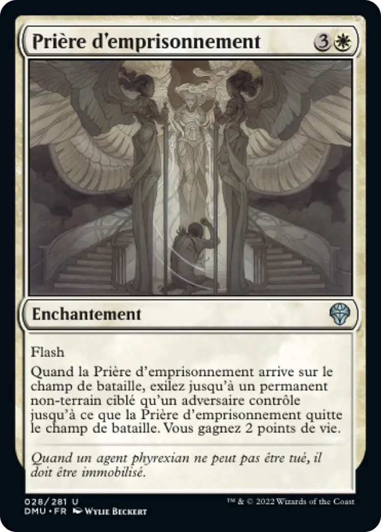 Prière d'emprisonnement from Dominaria United - Magic: The Gathering