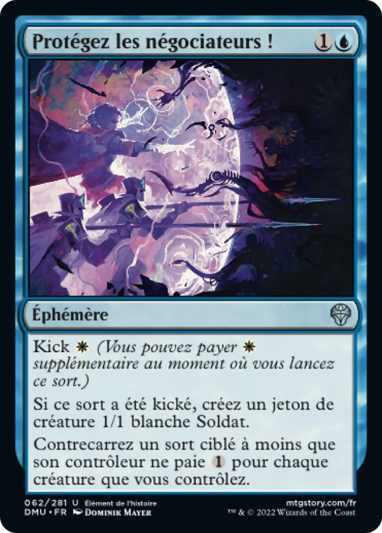Protégez les négociateurs ! — Dominaria United — Magic: The Gathering